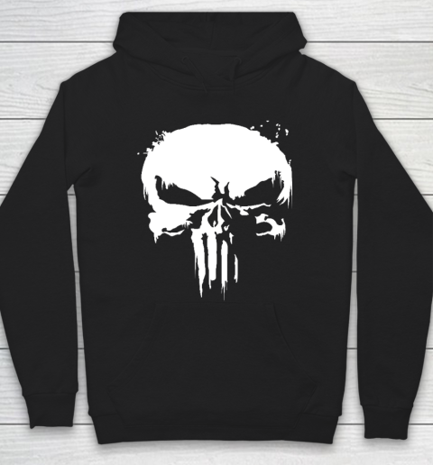 The Punisher Jon Bernthal Frank Castle Punisher Black Essential Hoodie