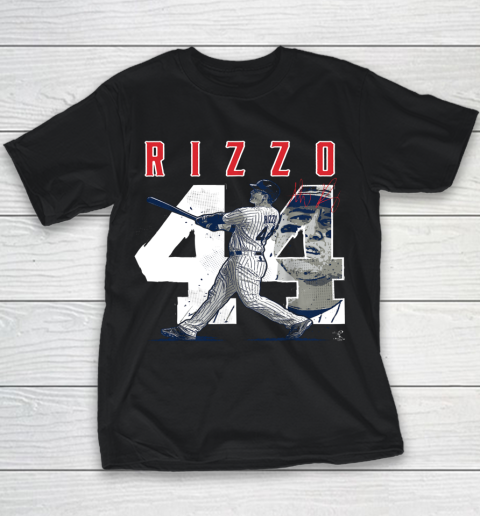 Anthony Rizzo Tshirt Number 44 Portrait Youth T-Shirt