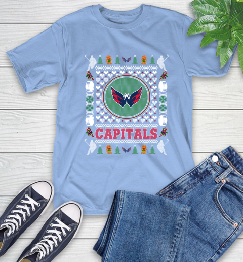 Washington Capitals Merry Christmas NHL Hockey Loyal Fan Ugly Shirt 12