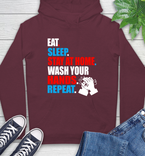 Coronavirus Shirt  Eat Sleep Stay At Home Wash Your Hands Repeat Shirt 18