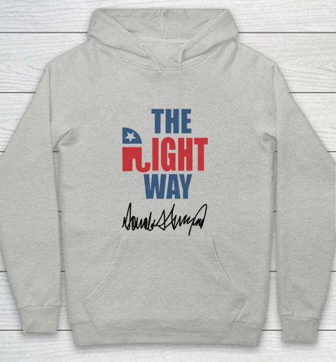 Republican Elephant Joe The Right Way Youth Hoodie