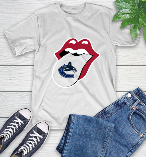 Vancouver Canucks NHL Hockey Lips I Root For My Team Adoring Fan