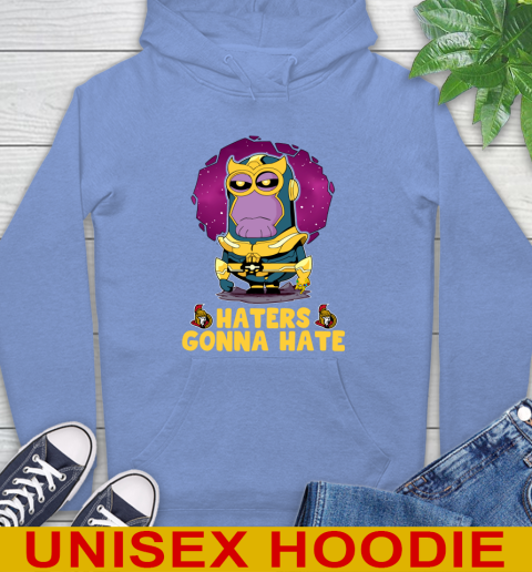 NHL Hockey Ottawa Senators Haters Gonna Hate Thanos Minion Marvel Shirt Hoodie 11