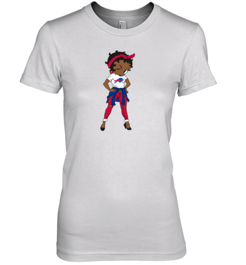 Buffalo Bills Betty Boop Girl Premium Women's T-Shirt