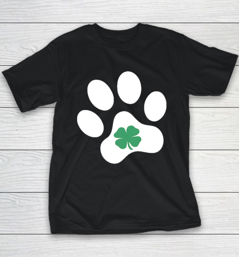 Dog St. Patrick's Day  Shamrock Dog Youth T-Shirt