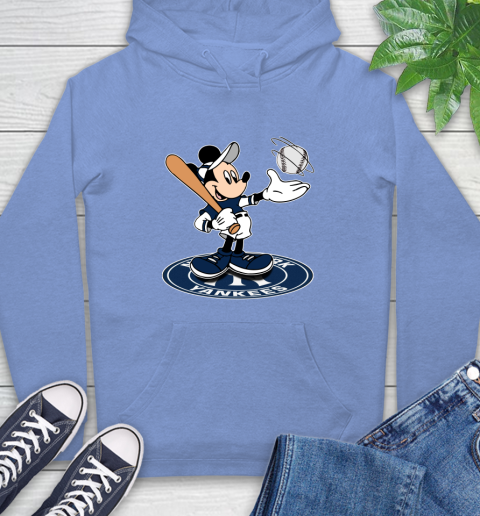 MLB Baseball New York Yankees Cheerful Mickey Disney Shirt Hoodie 12