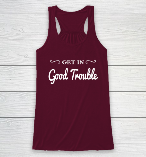 Get in good trouble John Lewis Racerback Tank 2