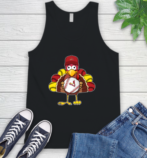 St.Louis Cardinals Turkey thanksgiving Tank Top 2