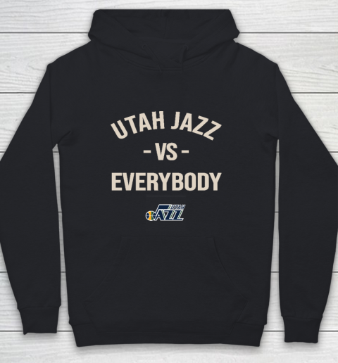 Utah Jazz Vs Everybody Youth Hoodie