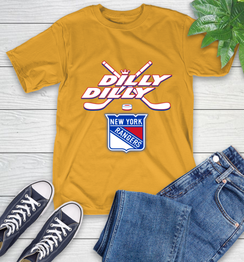 NHL New York Rangers Dilly Dilly Hockey Sports T-Shirt 3
