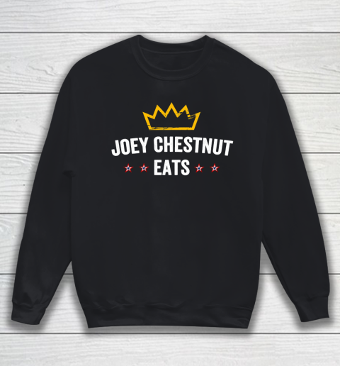 Joey Chestnut Eats Sweatshirt