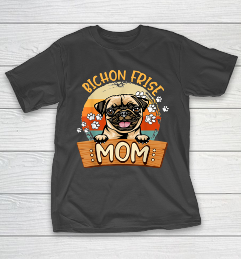 Cute Pug Dog Mom Funny Dog Lovers T-Shirt