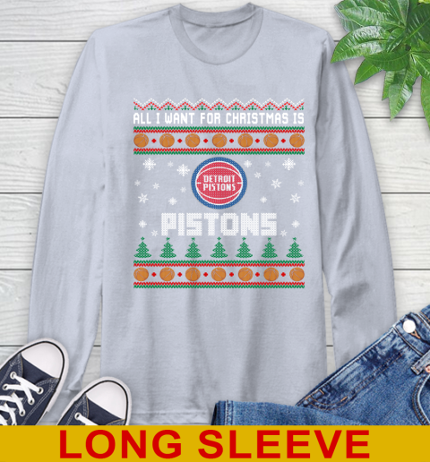 NBA Basketball All I Want For Christmas Is Detroit Pistons 60