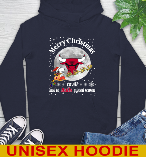 Chicago Bulls Merry Christmas To All And To Bulls A Good Season NBA Basketball Sports Hoodie 3
