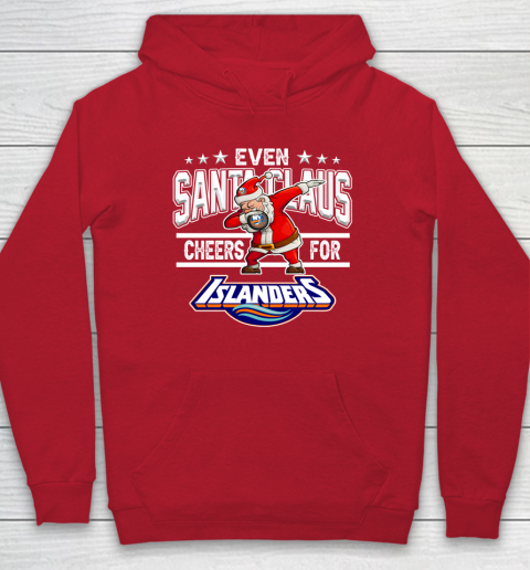 New York Islanders Even Santa Claus Cheers For Christmas NHL Hoodie 7