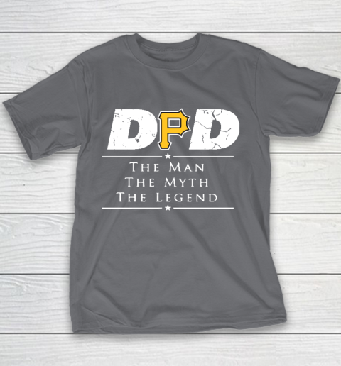 Pittsburgh Pirates MLB Baseball Dad The Man The Myth The Legend Youth T-Shirt 5