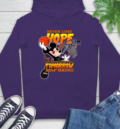 San Antonio Spurs NBA Basketball Mickey Disney Never Lose Hope Hoodie 5