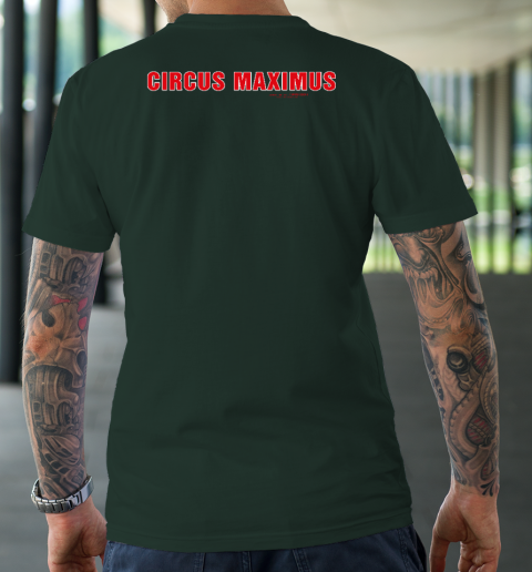 Circus Maximus Travis Scott (Print on front and back) T-Shirt 11