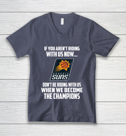 NBA Phoenix Suns Basketball We Become The Champions V-Neck T-Shirt 7