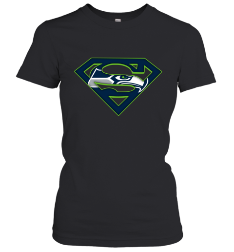 We Are Undefeatable The Seattle Seahawks x Superman NFL Women's T-Shirt