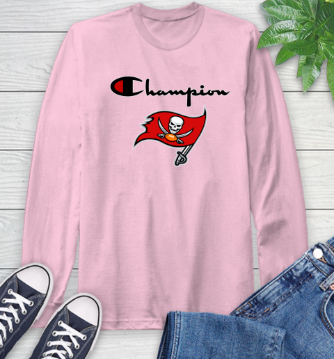 NFL Football Tampa Bay Buccaneers Champion Shirt Long Sleeve T-Shirt 8