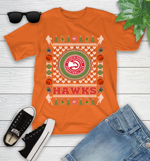 Atlanta Hawks Merry Christmas NBA Basketball Loyal Fan Ugly Shirt 108