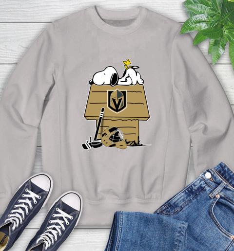 Vegas Golden Knights NHL Hockey Snoopy Woodstock The Peanuts Movie Sweatshirt 12
