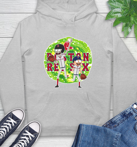MLB Boston Red Sox Rick And Morty Baseball Sports Hoodie 6