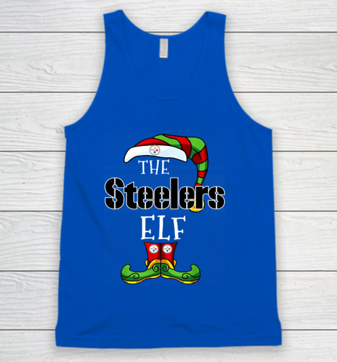 Pittsburgh Steelers Christmas ELF Funny NFL Tank Top 4
