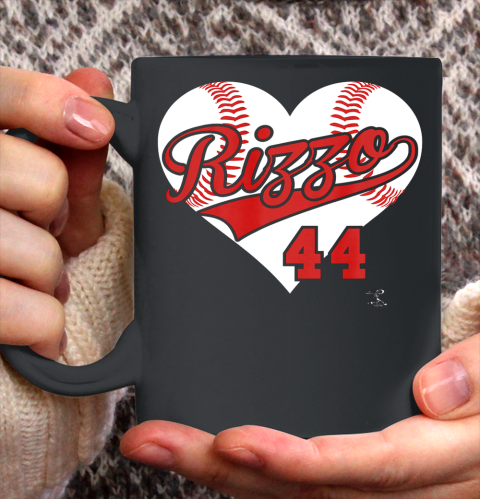 Anthony Rizzo Tshirt Baseball Heart Gameday Ceramic Mug 11oz