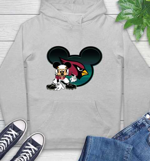 NFL Arizona Cardinals Mickey Mouse Disney Football T Shirt Hoodie 6