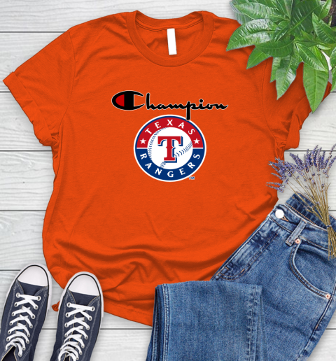 MLB Baseball Texas Rangers Champion Shirt Women's T-Shirt 2