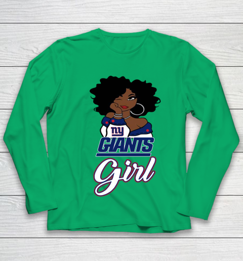 New York Giants Girl NFL Youth Long Sleeve 6