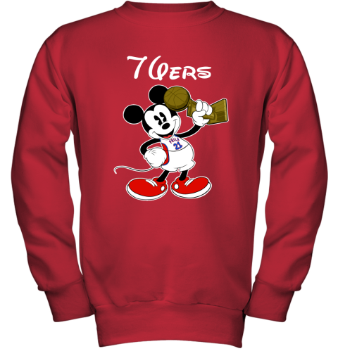 Mickey Philadelphia 76ers Youth Sweatshirt