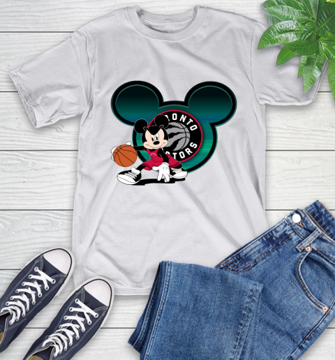 NBA Toronto Raptors Mickey Mouse Disney Basketball T-Shirt 12
