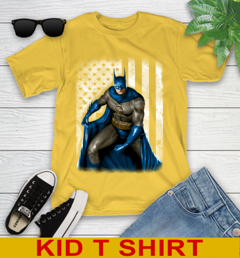 New York Knicks NBA Basketball Batman DC American Flag Shirt Youth T-Shirt 9