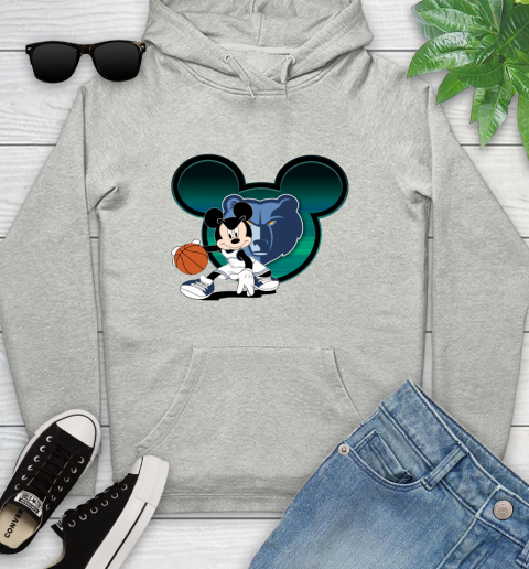 NBA Memphis Grizzlies Mickey Mouse Disney Basketball Youth Hoodie