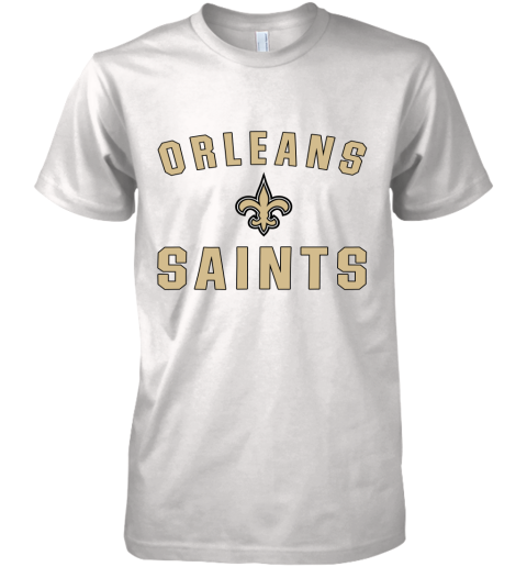 Orleans Saints NFL Pro Line By Fanatics Branded Gray Victory Premium Men's T-Shirt