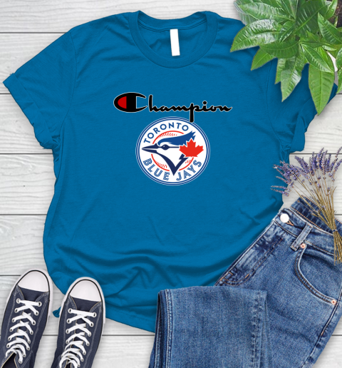 MLB Baseball Toronto Blue Jays Champion Shirt Women's T-Shirt 5