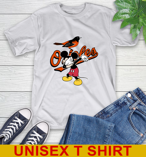 Baltimore Orioles MLB Baseball Dabbing Mickey Disney Sports T-Shirt 12