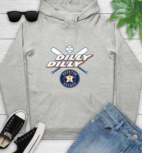 MLB Houston Astros Dilly Dilly Baseball Sports Youth Hoodie