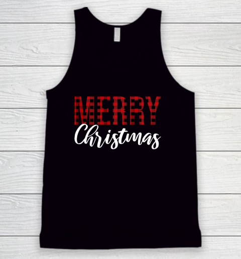 Merry Christmas Holiday Gifts Happy Family Xmas Gift Tank Top