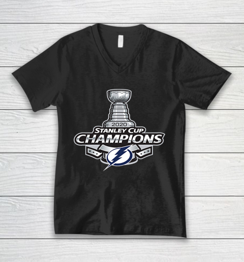 Tampa Bay Lightning Champs Stanley Cup 2020 2021 V-Neck T-Shirt