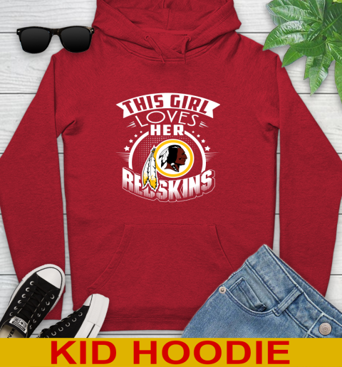 Washington Redskins NFL Football This Girl Loves Her Team 138