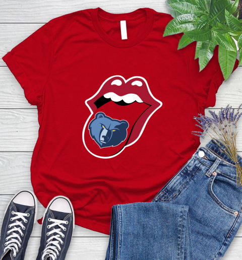 Memphis Grizzlies NBA Basketball Lips I Root For My Team Adoring Fan 99