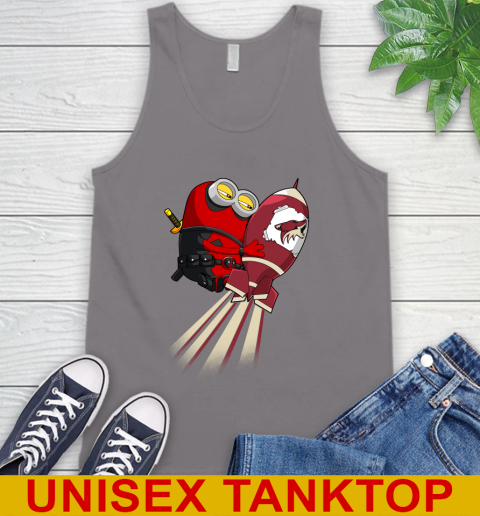 NHL Hockey Arizona Coyotes Deadpool Minion Marvel Shirt Tank Top 6