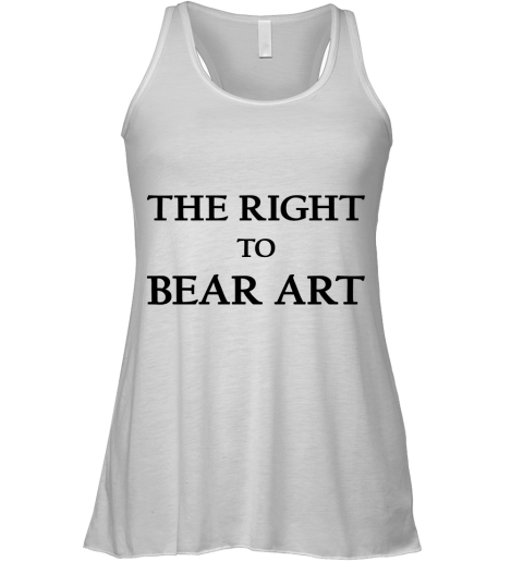 The Right To Bear Arts Racerback Tank