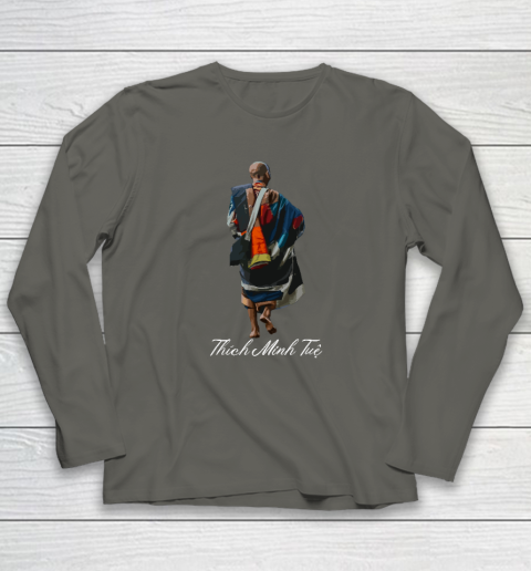 Su Thay Thich Minh Tue Monks Buddhism Long Sleeve T-Shirt 4