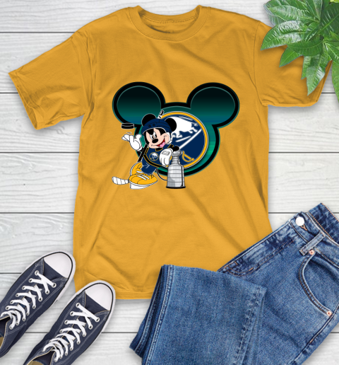 NHL Buffalo Sabres Stanley Cup Mickey Mouse Disney Hockey T Shirt T-Shirt 3