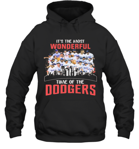 It'S The Most Wonderful Time Of The Dodgers Hoodie
